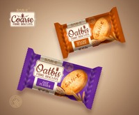 Galletas de Trigo Sarraceno Bajas en Calorías, Saludables, Sin Azúcar, Galletas Casuales