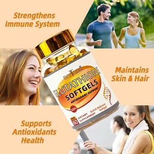 OEM 2025 Best-Selling Skin <strong>Whitening</strong> <strong>Softgels</strong> <strong>L</strong>-<strong>Glutathione</strong> Collagen Vitamin C in One Original Glow Supplement - Product Image 2