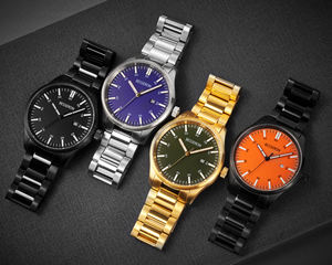 Reloj de cuarzo <span class=keywords><strong>Invic</strong></span> para hombre 2022 con banda de acero, gran oferta, esfera de payaso de moda informal, banda de acero inoxidable de 43mm de diámetro - Product Image 2