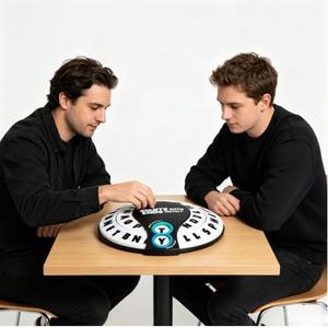 Jeu interactif d'alphabet rotatif en plastique pour enfants de 4 à 6 ans, puzzle de mots familial - Product Image 3