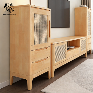 Fabricante Chino, Mueble Esquinero de Madera Ecológico, Moderno y Multiusos, Personalizable, para Sala de Estar y Uso en Hoteles, Nuevo Diseño en Stock - Product Image 4