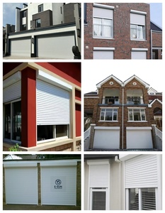 Haute qualité en alliage d'aluminium porte de <span class=keywords><strong>volet</strong></span> roulant Commercial automatique européen peint Garage entrepôt porte couleurs personnalisées - Product Image 3