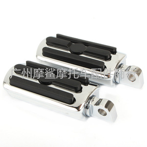 Pedal de Motocicleta Moshark de 5 1/8 X 2 Pulgadas, Negro Electrochapado, para Modificación de Harley - Product Image 5