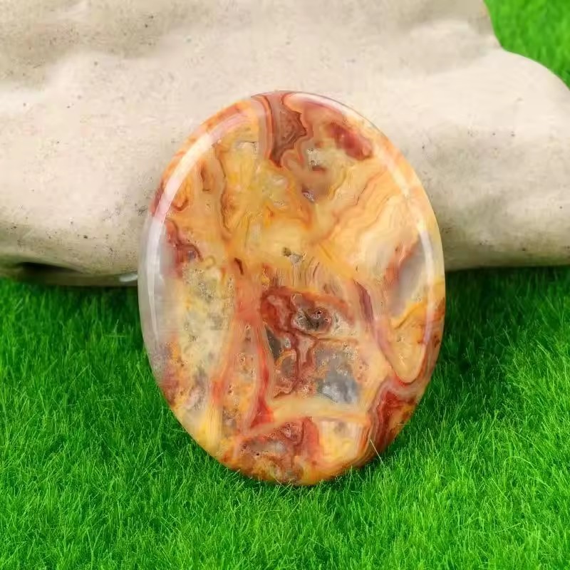 Agate dentelle folle