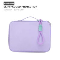 Housse de protection rembourrée pour tablette 9-11 pouces avec poignée, personnalisable avec logo, en polyester, pour iPad, vente en gros, école, voyage