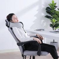 Ensemble de refroidissement masque pour les yeux coussin de repos pour le cou 3 in1 U forme mousse à mémoire voyage cou oreiller