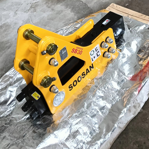 Cincel para Martillo Hidráulico Tipo Triangular Amarillo para Minería, Construcción, Excavadora de 2.5-4.5 Toneladas, 152 kg, 1 Año de Garantía - Product Image 1