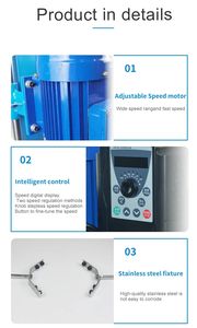 IKEME High Shear Emulgier maschine Flüssig mischer Kosmetischer Homogen isator Rührwerk Kosmetische Creme Harz farbe Dispergier maschine - Product Image 4