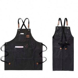 Tablier de cuisine, tablier de bar, tablier de chef, tablier de barista, tablier de barbecue, tablier de coiffeur, tablier de serveur de restaurant pour femmes - Product Image 3