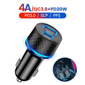 Cargador de Coche USB C PD 20W QC 3.0, Carga Rápida Tipo-C PD para iPhone, Xiaomi, Huawei, Samsung - Product Image 2