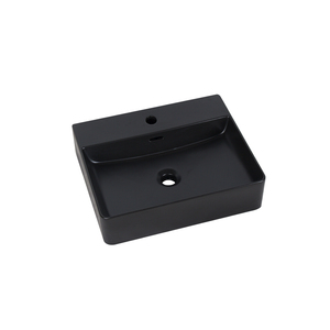 Lavamanos modernos de lujo negro mate para <span class=keywords><strong>encimera</strong></span> de baño - Product Image 5