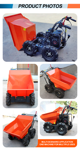 Carretilla Motorizada a Gasolina 4x4 Mini Dumper para Construcción y Jardinería - Product Image 3