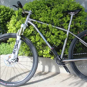 Ti pure quality 14'' 16 '' 18 '' 20 '' MTB titanium bike frame bicycle made in China