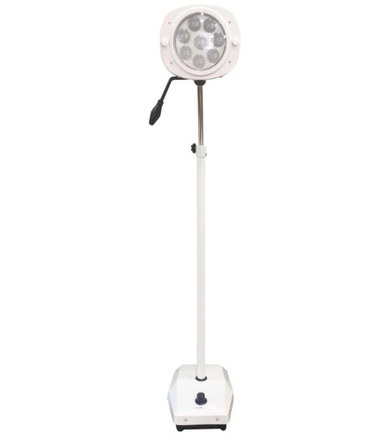 3 W* 8 Pcs LED Bulbs Examination Lamp 80000LUX Standing Examination Light Used for Outpatient Examination and Minor Surgery