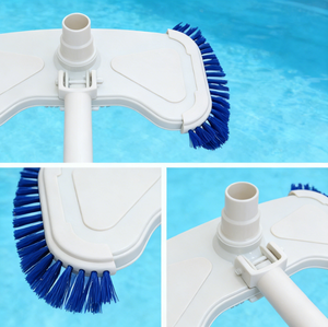 Limpiador <span class=keywords><strong>de</strong></span> Piscinas <span class=keywords><strong>Manual</strong></span> <span class=keywords><strong>de</strong></span> Plástico Resistente, Cepillo <span class=keywords><strong>de</strong></span> Succión para <span class=keywords><strong>Fondo</strong></span> y Laterales <span class=keywords><strong>de</strong></span> Piscinas, para Mantenimiento <span class=keywords><strong>de</strong></span> Piscinas - Product Image 1