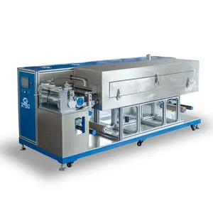 Lithium Ion Battery Electrode Roll to Roll Coater Roller Coating Machine with Double Drying Oven