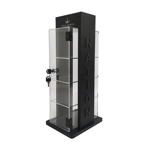 Moderne Vitrine Acryl vitrine mit Schloss-Rechteckige Verriegelung Vitrine aus klarem Acryl - Product Image 4