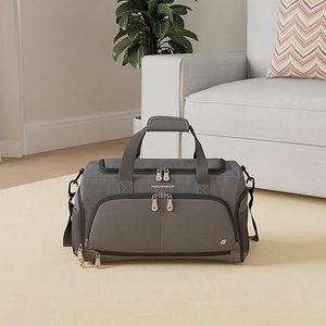 Échantillon gratuit, sac de voyage étanche pour hommes, sac de voyage pliable 65L avec compartiment à chaussures, sac de nuit - Product Image 1