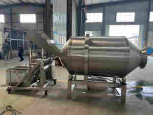 Paslanmaz çelik otomatik büyük gıda sınıfı gıda döner davul mikser makine et Blender - Product Image 6