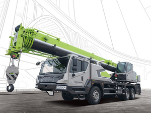 Trung Quốc komatco ztc120 12ton Xe Tải Cẩu với EPA động cơ 60.2M nâng chiều cao 1 năm bảo hành-máy móc xây dựng để bán - Product Image 4