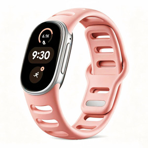 Correas de Reloj de Silicona Transpirables de Estilo Oficial Personalizadas al por Mayor, Correas de Repuesto Deportivas para Google Fitbit Edge - Product Image 6