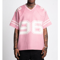 Pull à manches courtes pour homme avec logo personnalisé, tricot de mode, texture côtelée, coton, chemise en crochet, pull pour homme, jersey tricoté pour homme