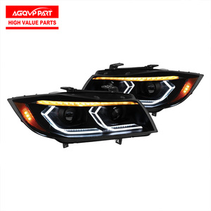 Pièces de véhicule Accessoires de voiture Phares LED de voiture pour 2006 - 2011 <span class=keywords><strong>BMW</strong></span> Série 3 <span class=keywords><strong>E90</strong></span> E91 <span class=keywords><strong>325I</strong></span> 328I Phares - Product Image 4