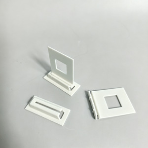 Hookei Factory Price Cardboard Shelf ABS Connector Displays Exhibition White Clips for Corrugated Shelf - Product Image 3