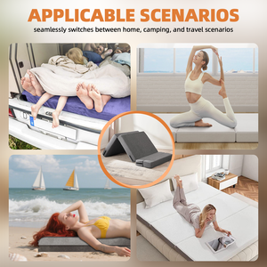 शीर्ष लोकप्रिय फोल्डिंग फ्लोर गद्दे मेमोरी फोम फोल्डेबल गद्दे ओडेम कस्टम वाशिंग मशीन हटाने योग्य कवर - Product Image 5