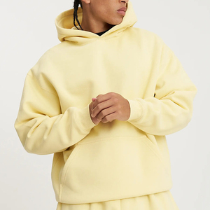 High Quality Solid Cotton <strong>Hoodies</strong> Heavyweight Fleece <strong>Hoodies</strong> Custom Blank Oversized Plus Size Men's <strong>Hoodies</strong> - Product Image 6