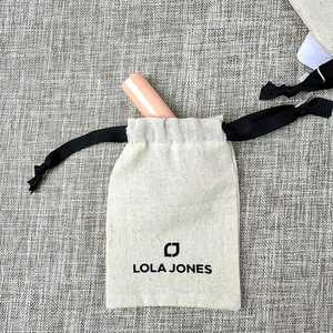 Wholesale Personalized Logo Dust Bag Colorful Cotton Canvas Mini Muslin Drawstring <b>Shopping</b> Bag <b>Small</b> Gift Jewelry Pouch - Product Image 6