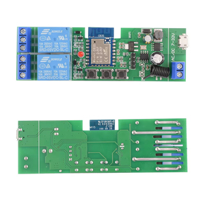 Thông minh điều khiển từ xa không dây Wifi <span class=keywords><strong>Relay</strong></span> <span class=keywords><strong>Module</strong></span> 2CH DC7-32V/AC85-250V 433MHz RF Receiver 10A Wifi tiếp sức - Product Image 1