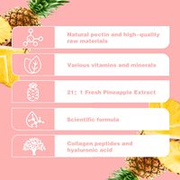 Gummies Bien-être Féminin : Soutien Nutritionnel Quotidien pour la Santé des Femmes, Saveur Ananas, Complément Alimentaire Équilibrant