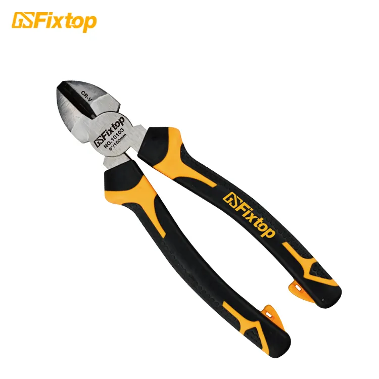 CNC Side Pliers Hand Wire Stripping Rust Proof Oil 6''/150mm Diagonal Cutting Pliers