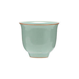 Ru Ware Small <b>Teacup</b> With Crackle Pattern Ceramic Tea Bowl For Kung Fu Tea Set Personal Cup New Chinese Style - Product Image 5