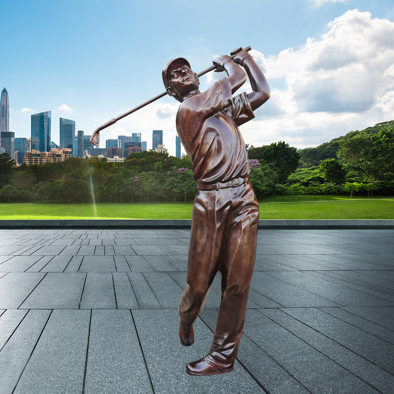 Hombre golf