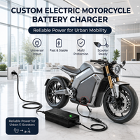 Chargeur de batterie au lithium 84V 6.5A 546W 20S pour moto électrique 72V avec communication RS485 UL CE