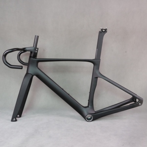เฟรมจักรยานเสือหมอบ TT-R18 คาร์บอน T1000 แบบดิสก์เบรก สายภายในทั้งหมด รุ่น T47 รองรับยาง 700*32C ใช้ได้กับ UDH ชุดเฟรม TT-R18 - Product Image 3