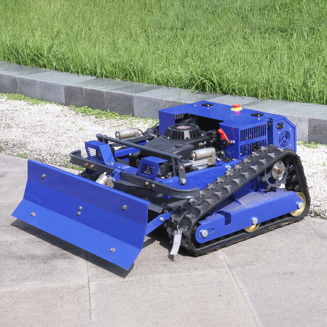 Crawler Lawn Mower Smart Remote Control Rotating Weeder Garden Gasoline Lawn Mowe