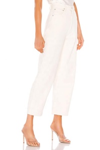 Premium personnalisé denim <span class=keywords><strong>blanc</strong></span> récolte jean femme jean <span class=keywords><strong>large</strong></span> - Product Image 2