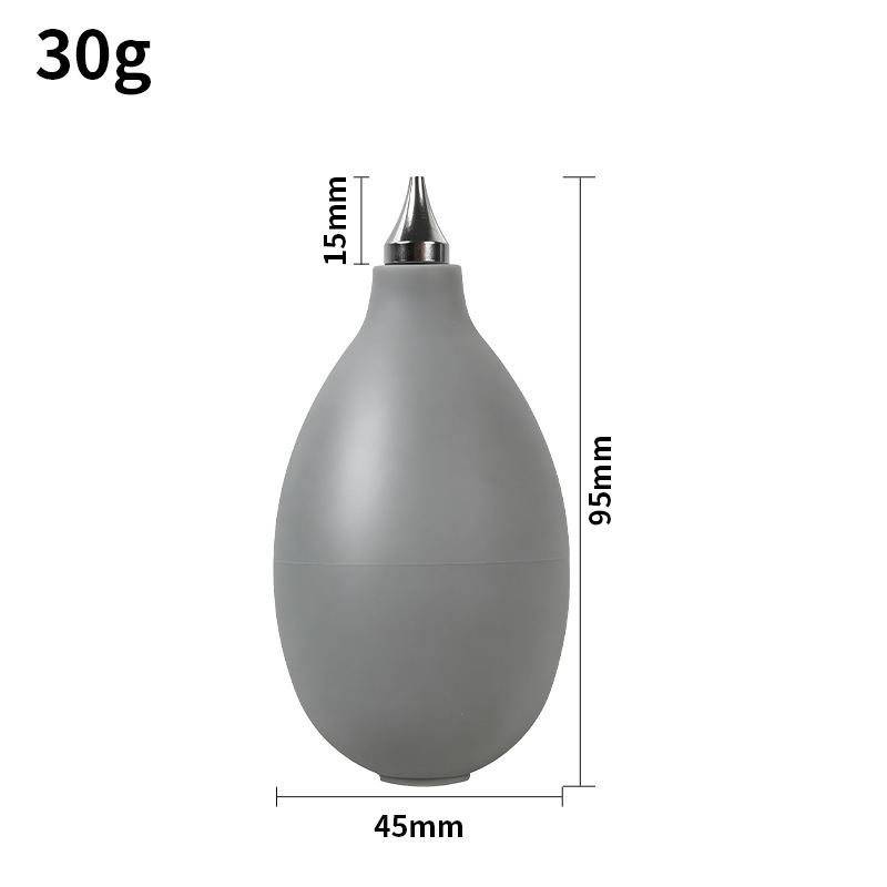 Medium size [metal mouth] gray - bagged