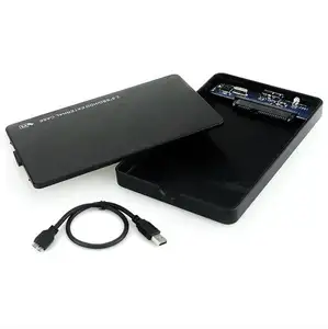 2.5 pouces Portable USB3.0 Disque Dur Externe Boîtier et Sacs pour SATA SSD ou Hdd