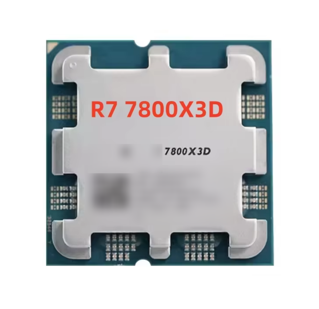 Hot Selling Original AM5 8-Core 5.0 GHz DDR5 5200MHz R7 7800X 3D 7700 7700x Tray Package CPU for Desktop New and Used Product