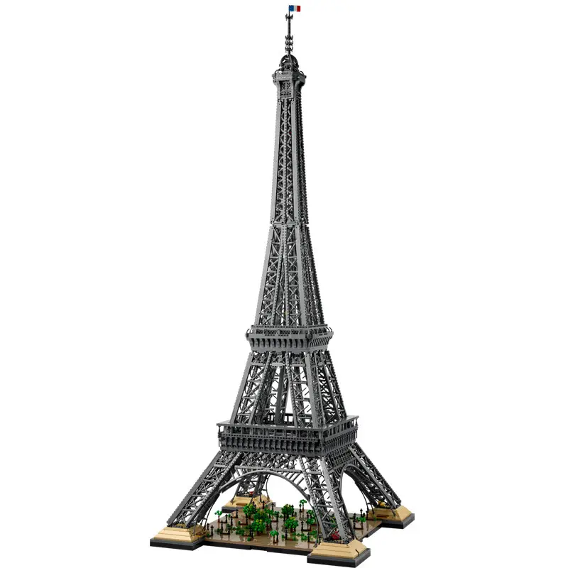 10001pcs 건축 쌍 아이들을위한 에펠 탑 빌딩 블록 호환 10307 모델 키트 제작자 전문가 장난감 벽돌