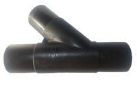 Raccords de soudage de type Y 45 degrés Y raccord wye haute polyéthylène