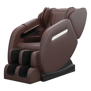 Feiwo <span class=keywords><strong>MM350</strong></span> brun gravité 3D chaise de Massage pliable loisirs pied corps masseur avec fonction de chauffage pour l'application de la taille des jambes - Product Image 1