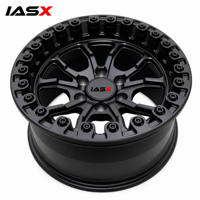 Jantes tout-terrain personnalisées Beadlock 4x4 en alliage forgé pour camionnette