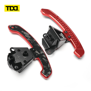 แป้นเปลี่ยนเกียร์ TDD คาร์บอนไฟเบอร์แม่เหล็ก สำหรับ Toyota 86 BRZ Sport Lexus IS NX RC 200 250 300 350 แป้นเปลี่ยนเกียร์อะลูมิเนียมอัลลอย - Product Image 3
