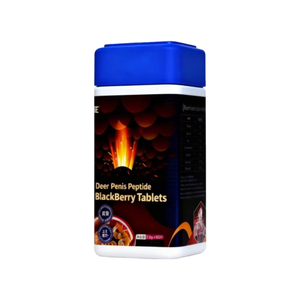 Poudre de Velours de Bois de Cerf, Supplément de Peptide d'Huître, Comprimés d'Extrait de Mûre pour la Gestion de l'Énergie et l'Endurance des Adultes, 60 Comprimés, Lot de 2 - Product Image 2