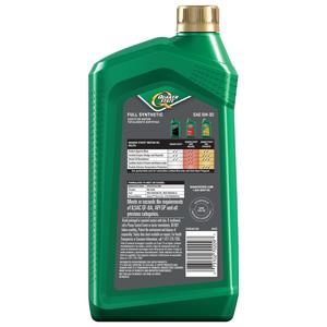 Quaker State Full <b>Synthetic</b> 5W-30 Motor <b>Oil</b>, 1-Quart - Product Image 2